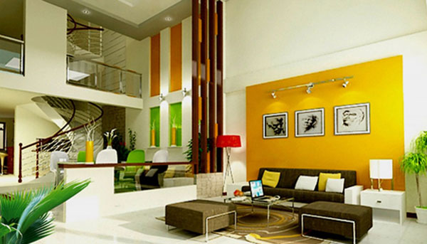 Use house paint color according to Feng Shui to increase luck